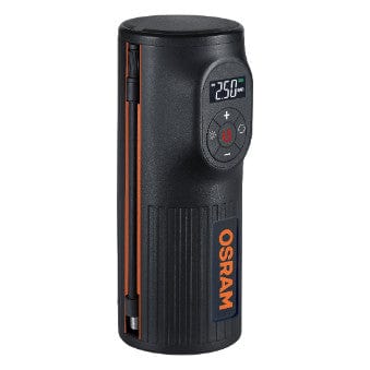 Uzlādējamais kompresors / riepu pumpis 3,7V, 8,3bar OSRAM MOTOVEIKALS 21