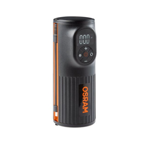 Uzlādējamais kompresors / riepu pumpis 3,7V, 8,3bar OSRAM MOTOVEIKALS 21