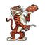 Uzlīme DOWN-N-OUT TIGER IN YOUR TANK DOWN-N-OUT MOTOVEIKALS 21