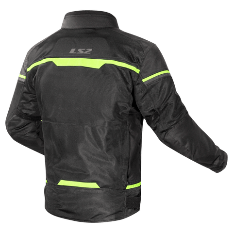 Vasaras moto jaka LS2 RIVA black / neon yellow LS2 MOTOVEIKALS 21