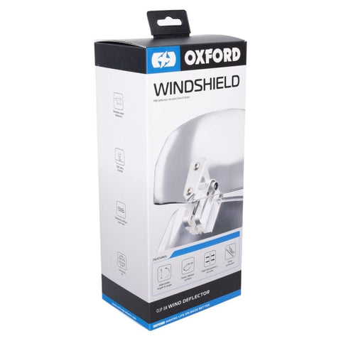 Vējstikla deflektors Oxford Windshield 260×125 mm caurspīdīgs OXFORD MOTOVEIKALS 21
