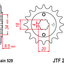 Velkošais zobrats JT / 520 / 13z / JTF270.13 JT SPROCKETS MOTOVEIKALS 21
