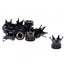 Ventiļa uzgalis CROWN BLACK REPLICA MOTOVEIKALS 21