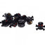 Ventiļa uzgalis Skull/Bones BLACK REPLICA MOTOVEIKALS 21