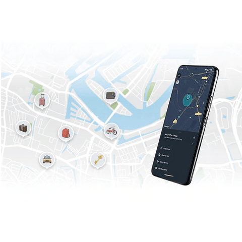 Viedais Bluetooth izsekotājs Lampa OptiTag Duo Apple un Android ierīcēm LAMPA MOTOVEIKALS 21