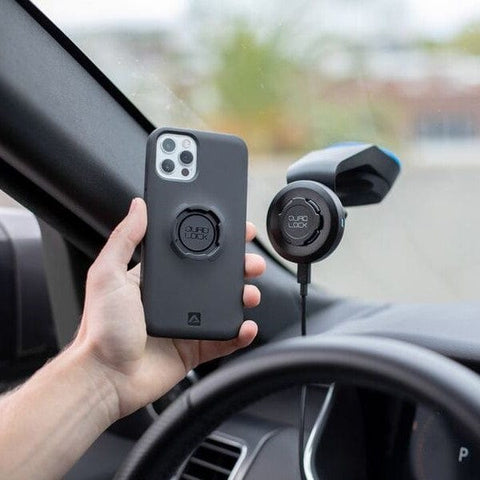 Viedtālruņa automašīnas vējstikla stiprinājums QUAD LOCK QUAD LOCK MOTOVEIKALS 21
