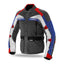 Vīrieši tūrisma jaka 70 Degrees JT43 grey / blue / red 2XL 70 DEGREES MOTOVEIKALS 21