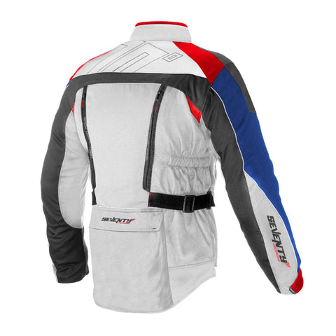 Vīrieši tūrisma jaka 70 Degrees JT43 ice / red / blue L 70 DEGREES MOTOVEIKALS 21