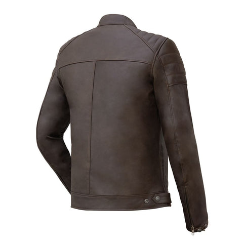Vīriešu moto ādas jaka GASOLINE GT brown M GASOLINE MOTOVEIKALS 21