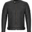Vīriešu moto ādas jaka GASOLINE GT VESTLEAPAD black 2XL GASOLINE MOTOVEIKALS 21