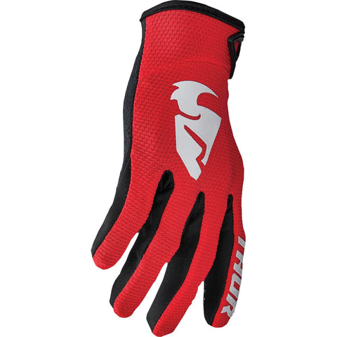 Vīriešu motokrosa cimdi THOR SECTOR red / white L THOR MOTOVEIKALS 21