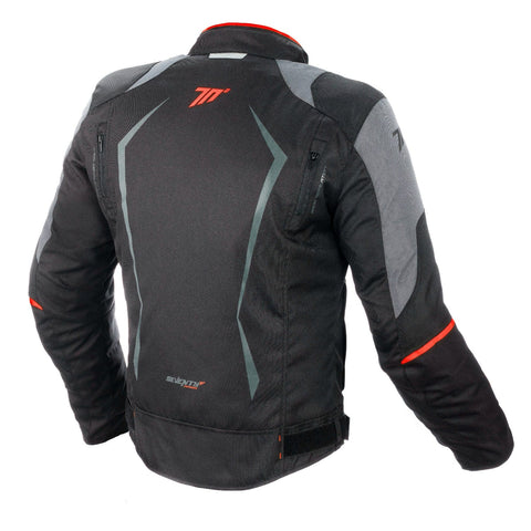 Vīriešu Racing stila jaka 70Degrees JR47 black / red L 70 DEGREES MOTOVEIKALS 21