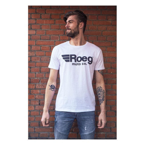 Vīriešu T-krekliņš Roeg OG white 2XL ROEG MOTOVEIKALS 21