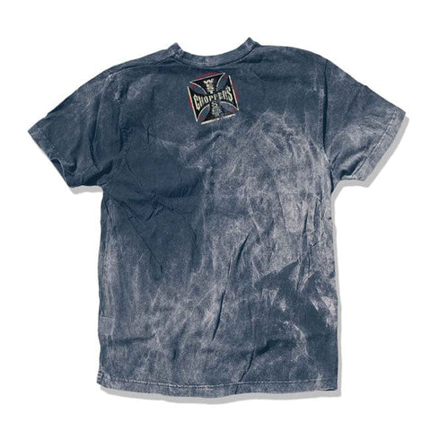 Vīriešu T-krekls WCC EL DIABLO Vintage blue L WEST COAST CHOPPERS MOTOVEIKALS 21