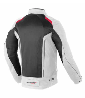 Vīriešu vasaras moto jaka TOURING 70 Degrees JT32 black / ice / red 3XL 70 DEGREES MOTOVEIKALS 21