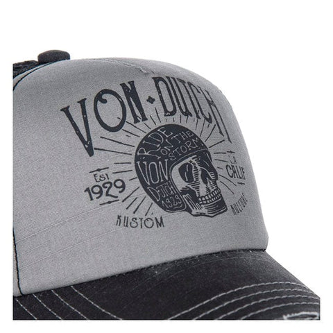 Von Dutch baseball cap Crew1B grey VON DUTCH MOTOVEIKALS 21