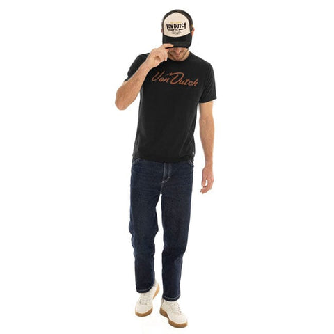 Von Dutch Bones t-shirt black VON DUTCH MOTOVEIKALS 21
