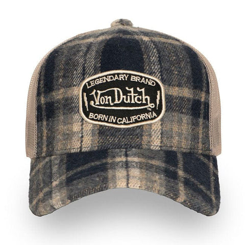 Von Dutch Carreaux cap gray VON DUTCH MOTOVEIKALS 21