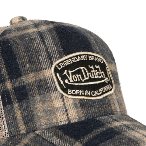 Von Dutch Carreaux cap gray VON DUTCH MOTOVEIKALS 21