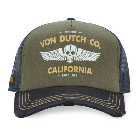 Von Dutch Crew 21 cap khaki VON DUTCH MOTOVEIKALS 21