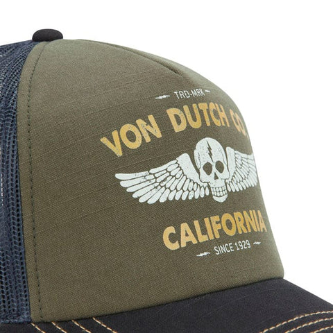 Von Dutch Crew 21 cap khaki VON DUTCH MOTOVEIKALS 21