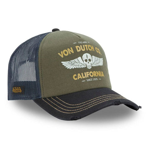 Von Dutch Crew 21 cap khaki VON DUTCH MOTOVEIKALS 21