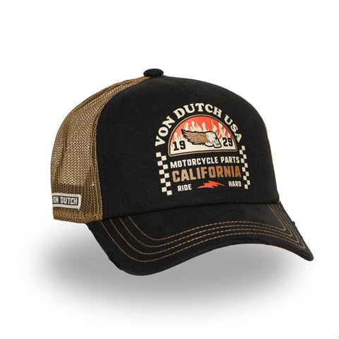 Von Dutch Crew Fire Head cap black VON DUTCH MOTOVEIKALS 21