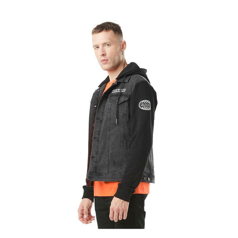 Von Dutch Denim jacket black VON DUTCH MOTOVEIKALS 21