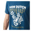 Von Dutch Drive t-shirt blue/white VON DUTCH MOTOVEIKALS 21