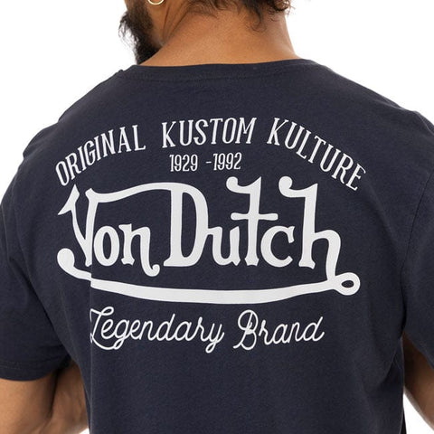 Von Dutch Eye t-shirt navy VON DUTCH MOTOVEIKALS 21