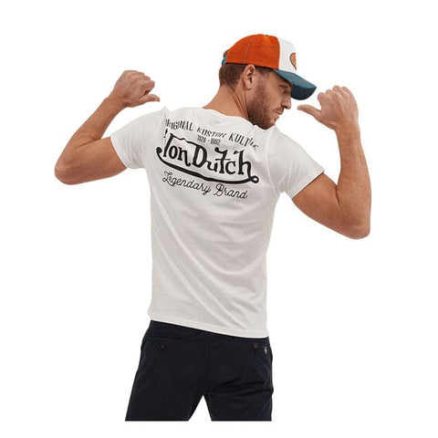 Von Dutch Eye t-shirt white VON DUTCH MOTOVEIKALS 21