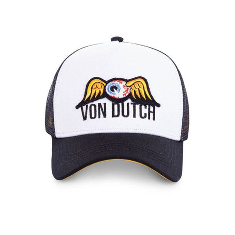 Von Dutch Eyes cap black/yellow VON DUTCH MOTOVEIKALS 21