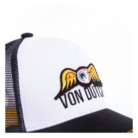 Von Dutch Eyes cap black/yellow VON DUTCH MOTOVEIKALS 21