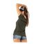 Von Dutch Fluide female t-shirt green VON DUTCH MOTOVEIKALS 21