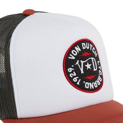 Von Dutch Foam cap brown/white/blue VON DUTCH MOTOVEIKALS 21