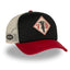 Von Dutch Foam Motorcycle cap black/red/white VON DUTCH MOTOVEIKALS 21