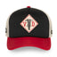 Von Dutch Foam Motorcycle cap black/red/white VON DUTCH MOTOVEIKALS 21