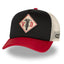 Von Dutch Foam Motorcycle cap black/red/white VON DUTCH MOTOVEIKALS 21