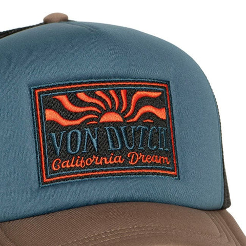 Von Dutch Foam Sun cap blue/brown VON DUTCH MOTOVEIKALS 21