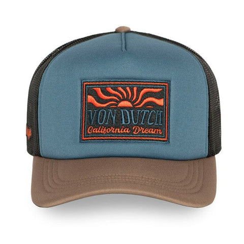 Von Dutch Foam Sun cap blue/brown VON DUTCH MOTOVEIKALS 21