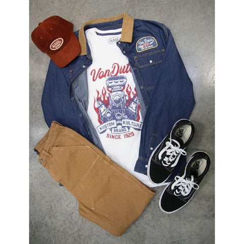 Von Dutch Fuel jacket denim VON DUTCH MOTOVEIKALS 21
