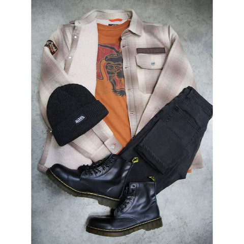 Von Dutch Heaven shirt brown VON DUTCH MOTOVEIKALS 21