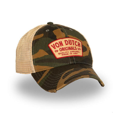 Von Dutch Mac cap camo VON DUTCH MOTOVEIKALS 21
