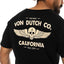Von Dutch Mark t-shirt black VON DUTCH MOTOVEIKALS 21