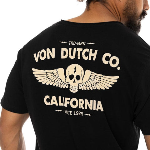 Von Dutch Mark t-shirt black VON DUTCH MOTOVEIKALS 21
