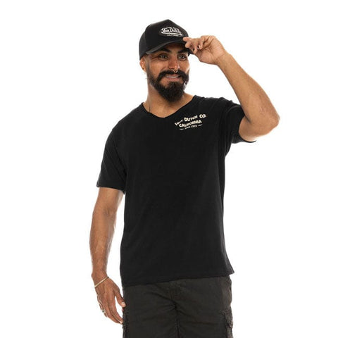 Von Dutch Mark t-shirt black VON DUTCH MOTOVEIKALS 21