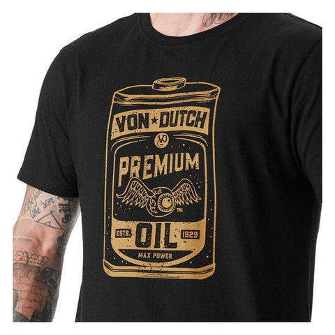 Von Dutch Oil Noir t-shirt VON DUTCH MOTOVEIKALS 21