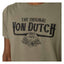 Von Dutch Original t-shirt kaki VON DUTCH MOTOVEIKALS 21