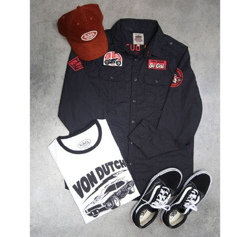 Von Dutch Pick jacket black VON DUTCH MOTOVEIKALS 21