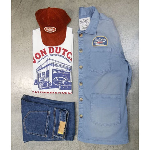 Von Dutch Repar t-shirt white VON DUTCH MOTOVEIKALS 21
